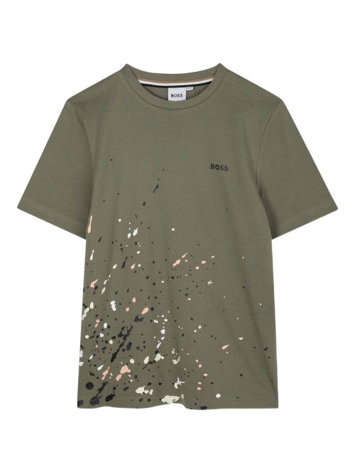 Logo-print T-shirt - Green