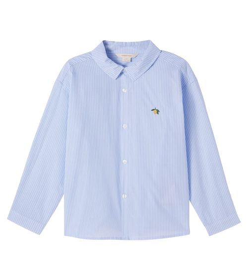 Konges Sløjd Wes striped cotton poplin shirt