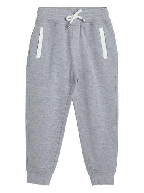 Drawstring-waist track pants - Grey