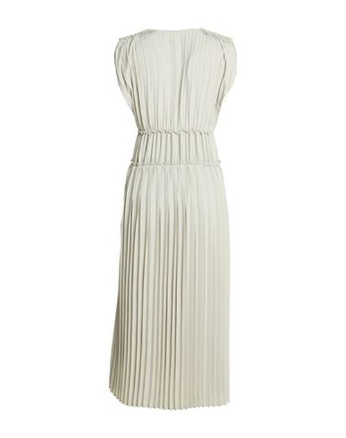 Woman Midi dress Light green Size 8 Polyester