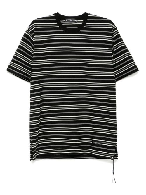 Mastermind World striped T-shirt - Black