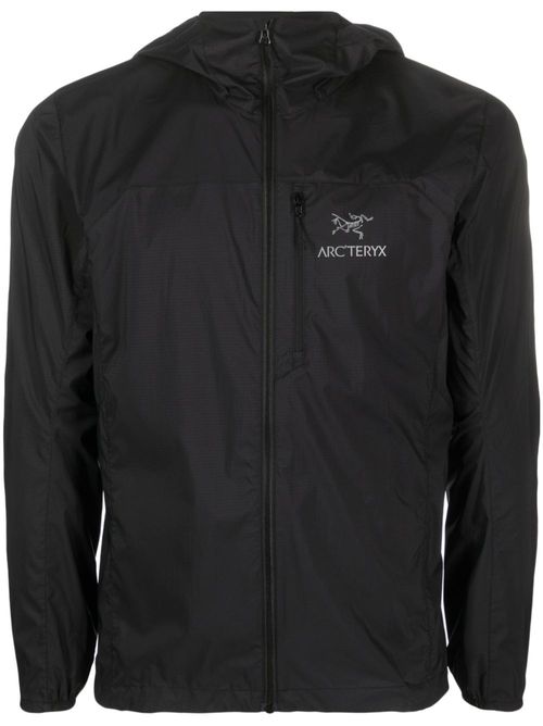 Squamish hooded lightweight jacket - Black