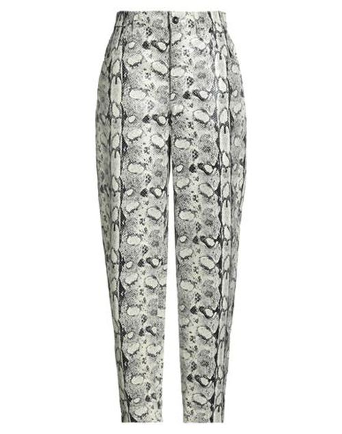 Woman Pants Ivory Size 10 Calfskin