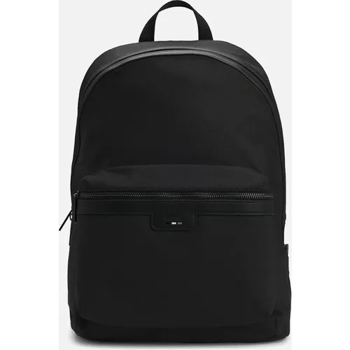 Men's BOSS Black Ray_N_Backpack 001 Black - Size: ONE size