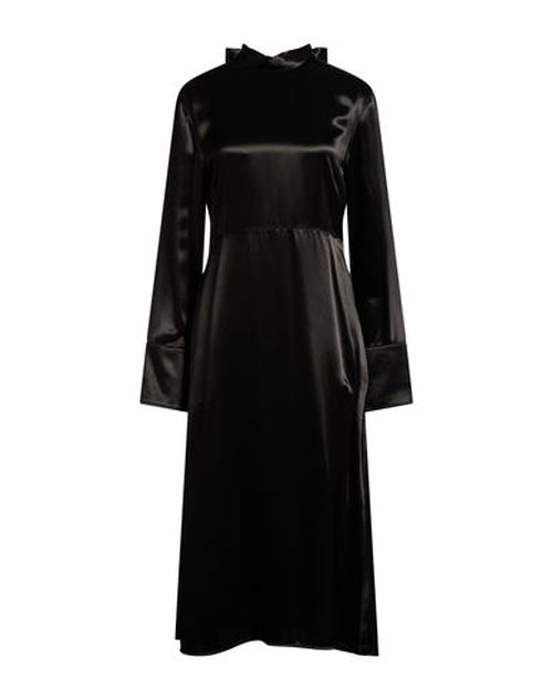 Woman Midi dress Black Size 0 Viscose, Cupro
