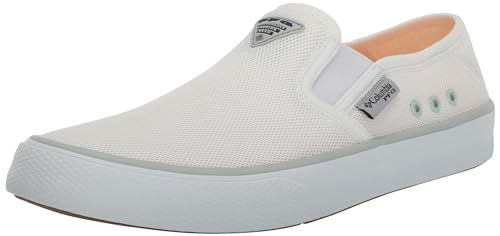 Columbia Women's Slackwater Breeze Slip PFG, Cool Grey/White, 8.5