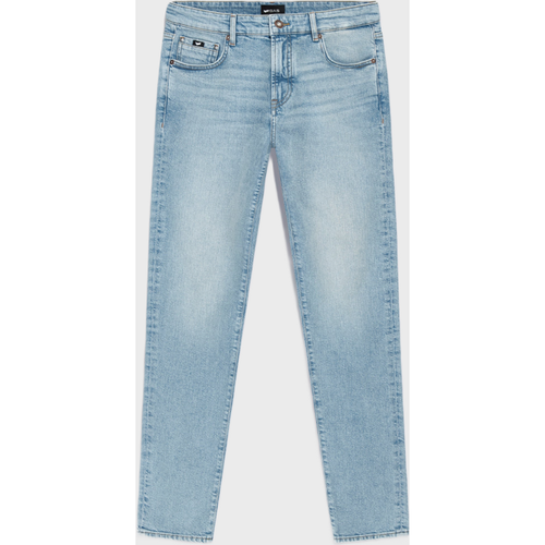 Jeans skinny fit man light blue