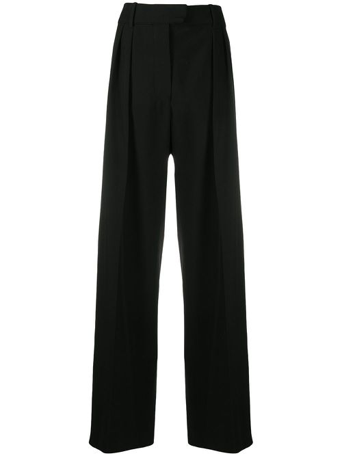 Wide-leg trousers - Black
