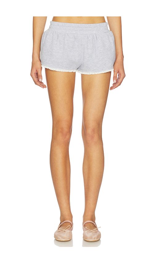Lovers and Friends Juliana Short in Light Grey. XXS. Also in XS, S, M