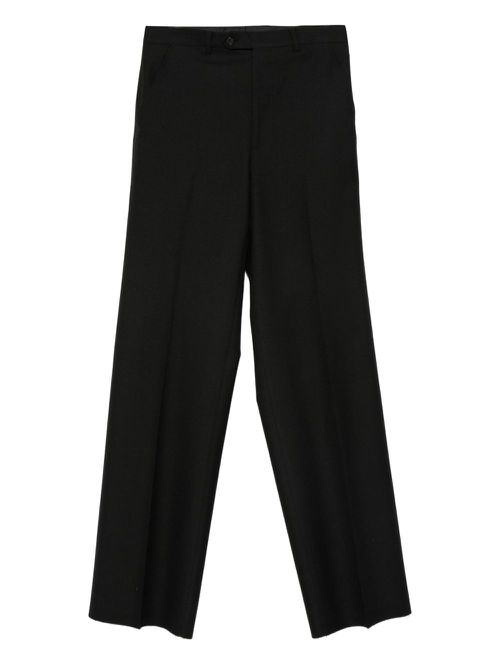 Straight-leg trousers - Black