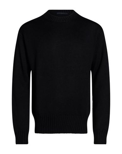 Man Sweater Black Size XL Merino Wool, Acrylic