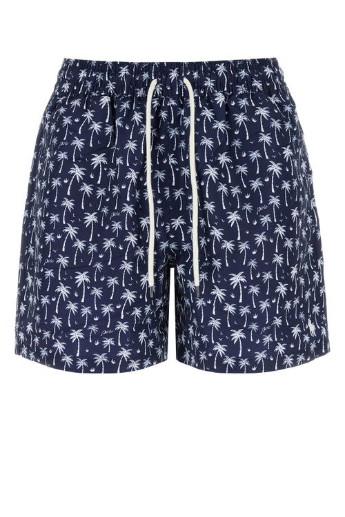 POLO RALPH LAUREN Printed polyester swimming short