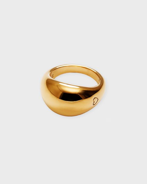 Anni Lu Ring Pinkie Boo Ring Gold