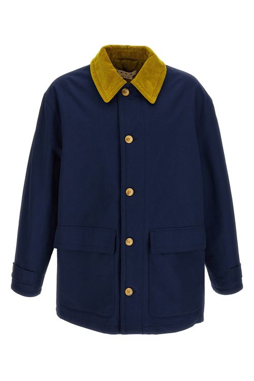 Cotton Gabardine Parka