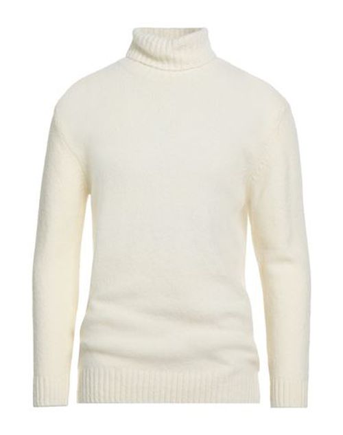 Man Turtleneck Cream Size S Acrylic, Wool, Polyamide, Elastane