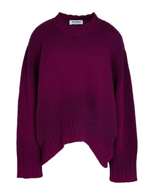 Woman Sweater Plum Size 2 Wool, Cashmere