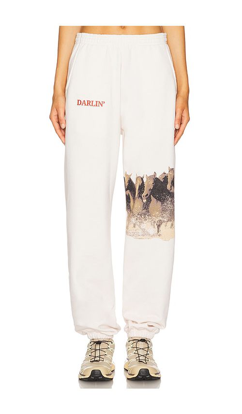 Darlin Wild Sweatpant in Creme.  XS also in