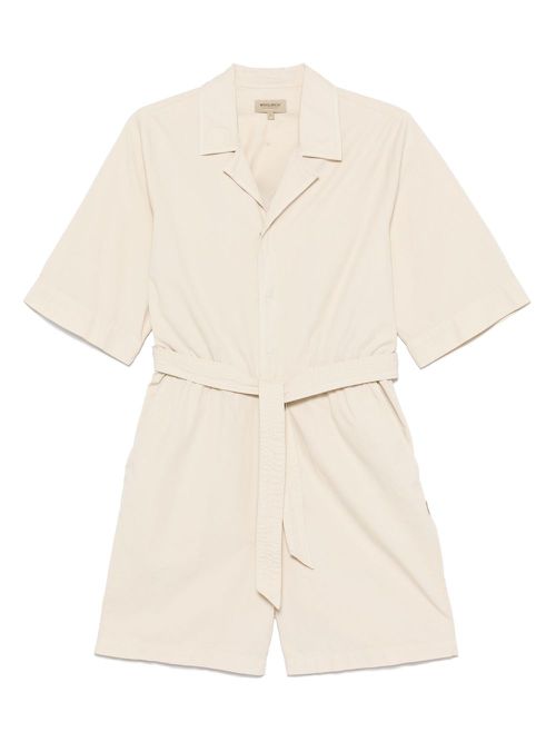 Woolrich cotton playsuit - Neutrals