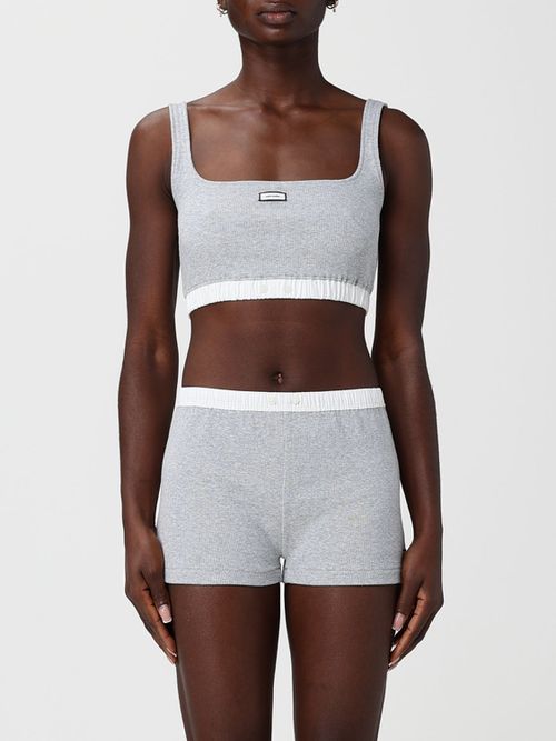 Top Woman color Grey