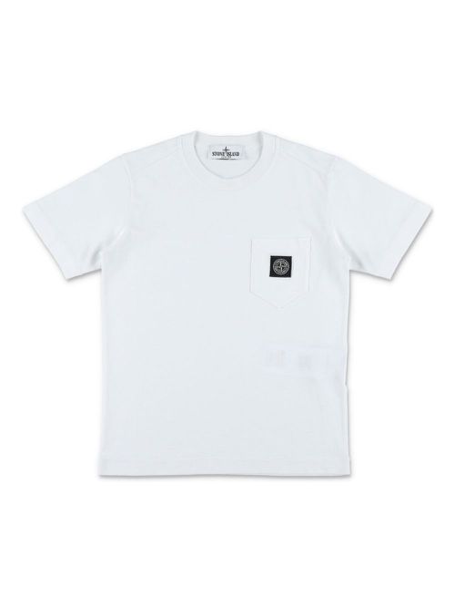 Logo-patch T-shirt - White