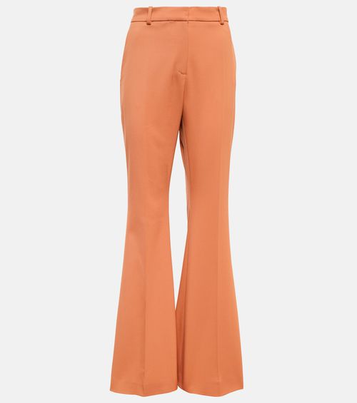 Joseph Aveline high-rise flared gabardine pants