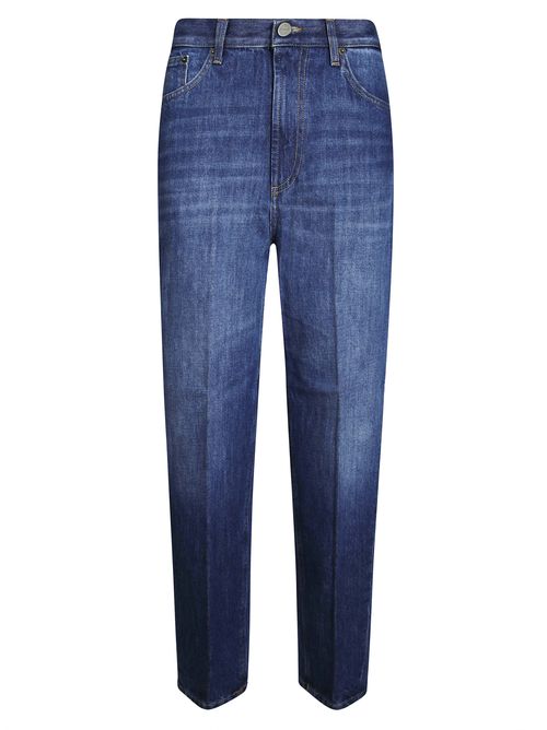Bessie Loose-Fit 5-Pocket Jeans for Women
