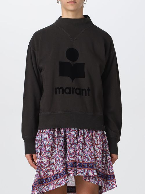 Sweatshirt Woman color Black