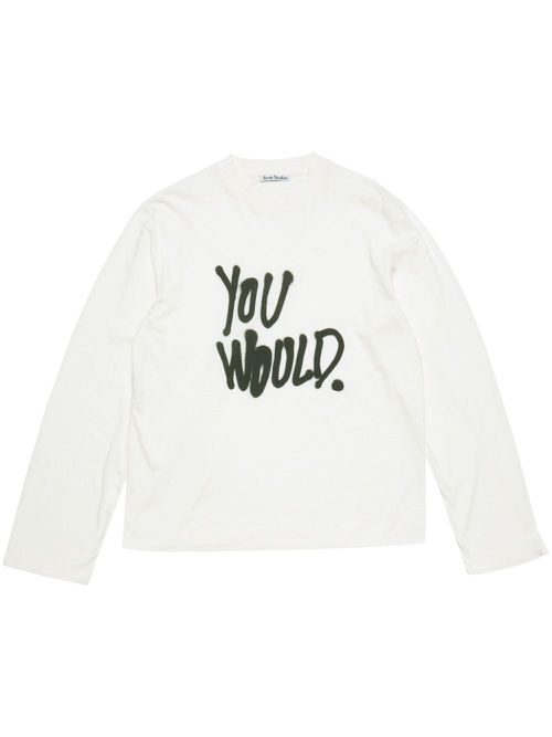 Printed T-shirt - White