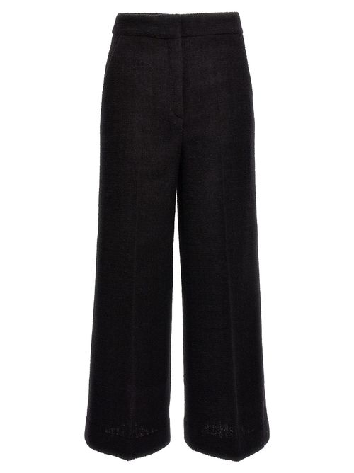 Cropped Bouclè Pants