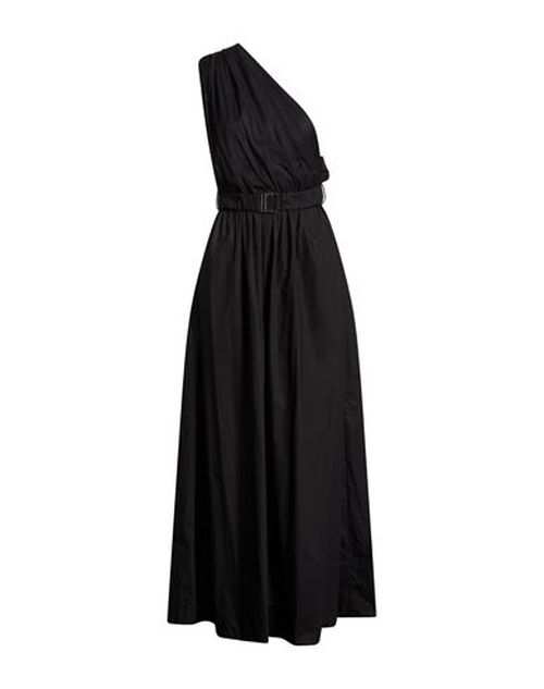 Woman Maxi dress Black Size 12 Cotton
