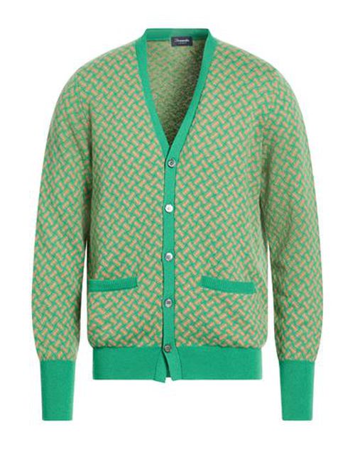 Man Cardigan Green Size 46 Cashmere