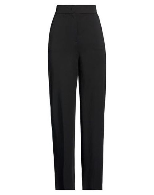 Woman Pants Black Size 4 Polyester, Elastane