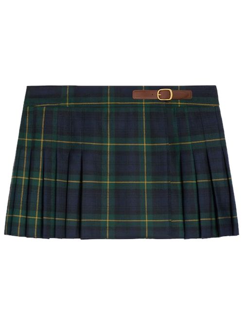 Elegant Wool Mini Skirt for Women