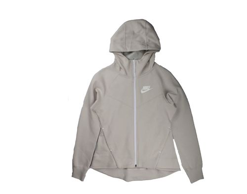 NSW Tech Fleece F/Z Windrunner Desert Sand/White Women's Hoodie 930759-008