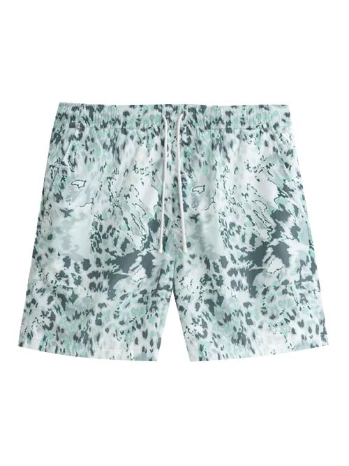 Ocean Leopard shorts - Grey