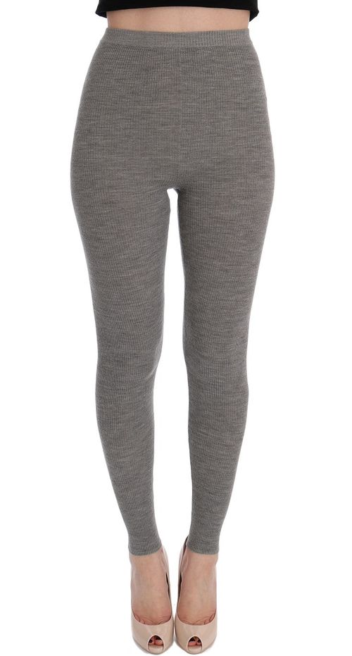 Cashmere Stretch Leggings — Gray
