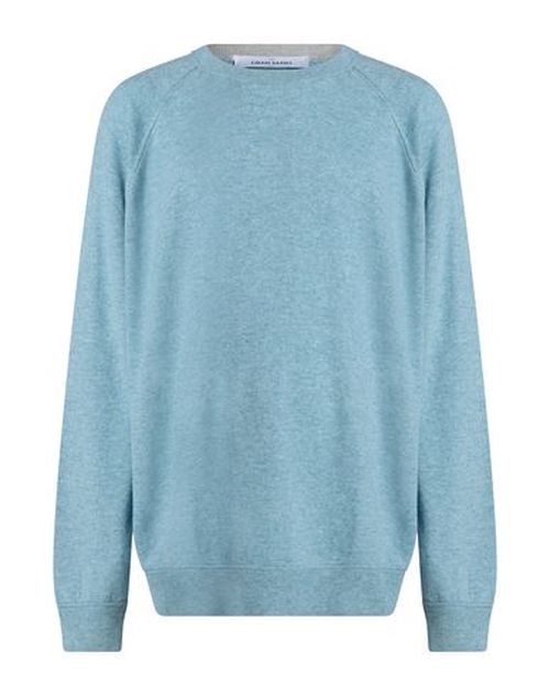 Man Sweater Sky blue Size 50 Virgin Wool, Viscose, Cashmere