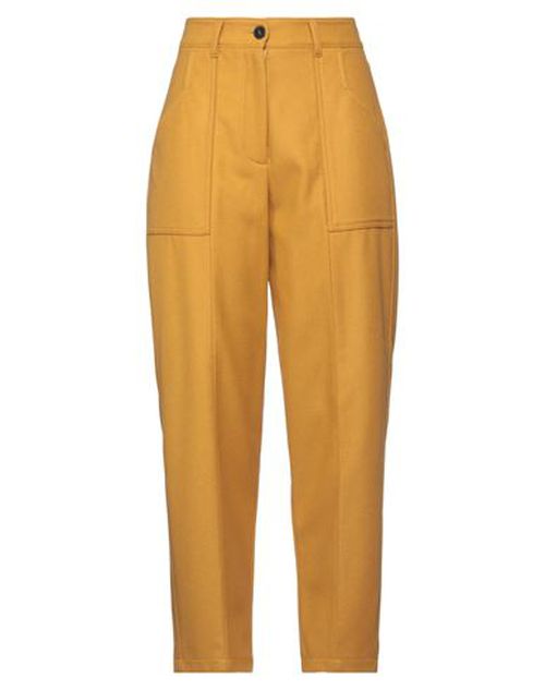 Forte_forte Woman Pants Mustard Size 1 Wool, Polyamide