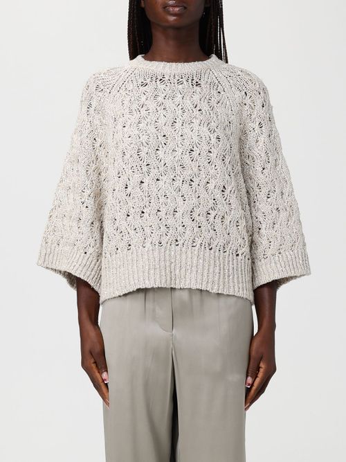 Cardigan Woman color Beige