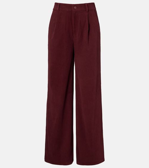 Floris corduroy wide-leg pants
