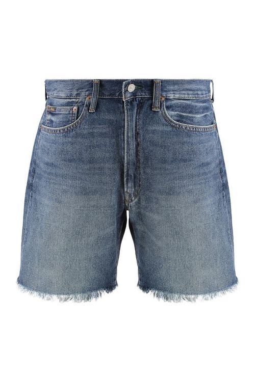 Denim Bermuda Shorts