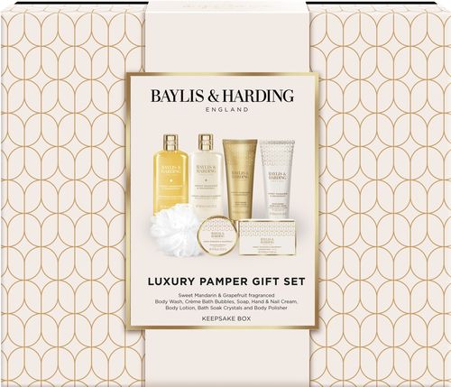 Set, 7 prodotti Baylis & Harding Sweet Mandarin & Grapefruità Luxury Pamper Gift Set
