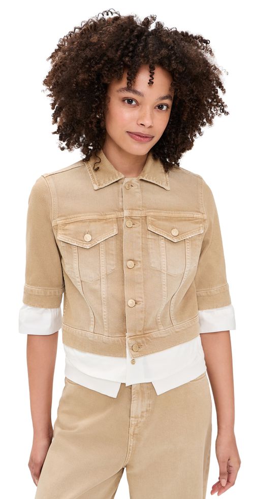 Double Layer Trucker Jacket Colored Mankind