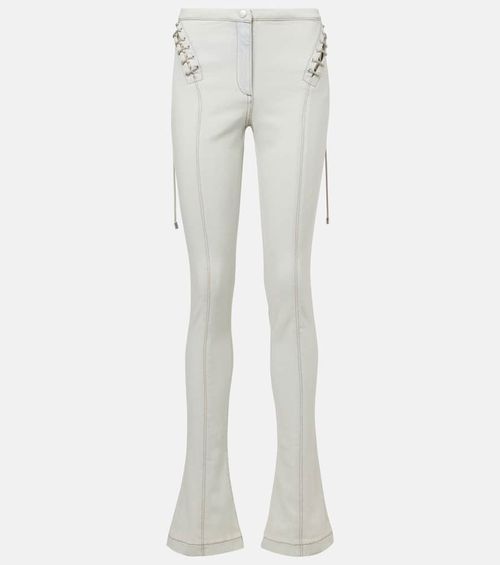 Blumarine Mid-rise slim jeans