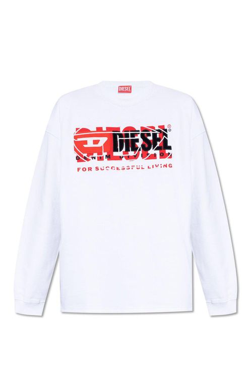 Logo Printed Crewneck Sweatshirt