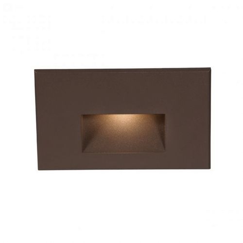 Bronze on Brass LED Step and Wall Light from the Led100 Collection