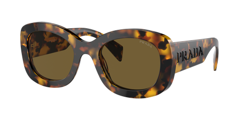 Prada Woman Sunglass PR A13S -  Frame color: Black, Lens color: Dark Grey