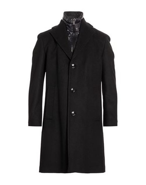 Man Coat Black Size 36 Wool, Polyamide, Cashmere