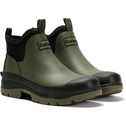 Barbour Ridge Men's Uniform Green Ankle Wellington Boot
