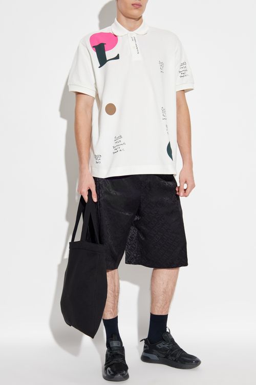 Trousers With Logo, Men's, Black